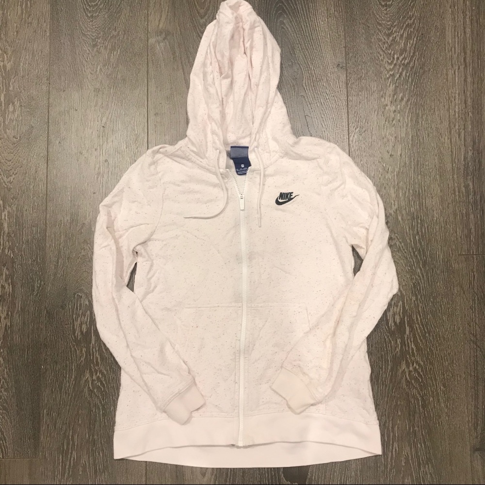 Light Pink Cotton Nike Jacket